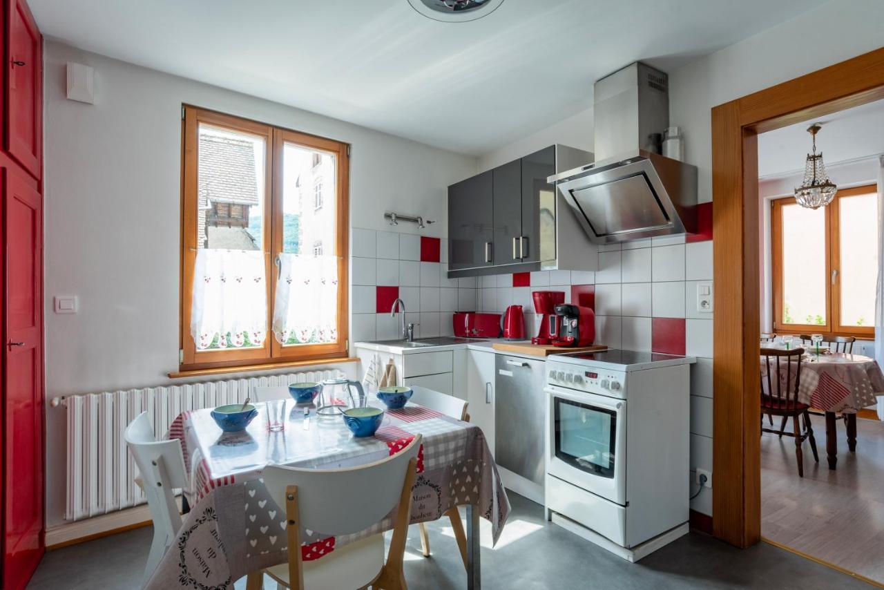 Gite Au Coeur Du Vieux Kaysersberg - Parking Prive & Wifi Buitenkant foto