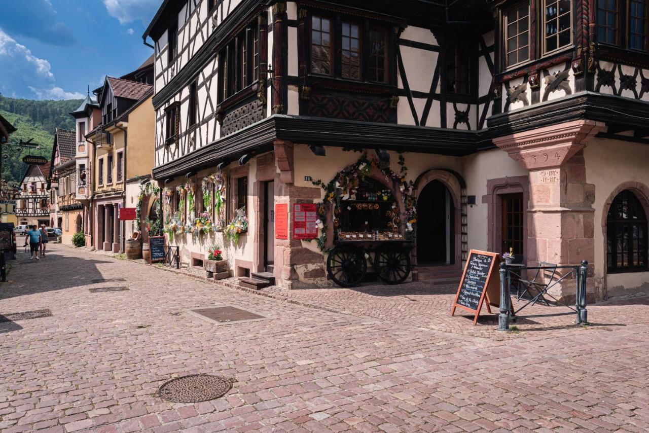 Gite Au Coeur Du Vieux Kaysersberg - Parking Prive & Wifi Buitenkant foto