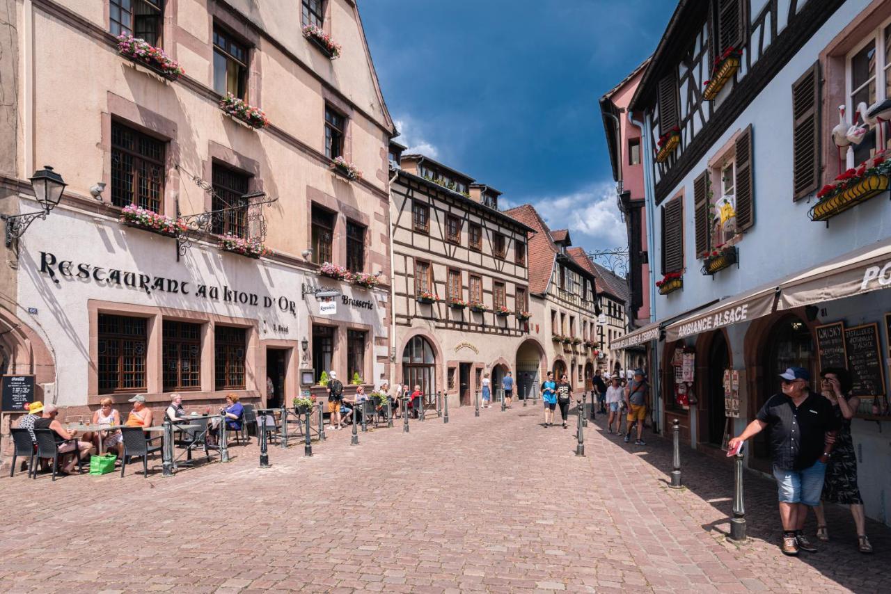 Gite Au Coeur Du Vieux Kaysersberg - Parking Prive & Wifi Buitenkant foto