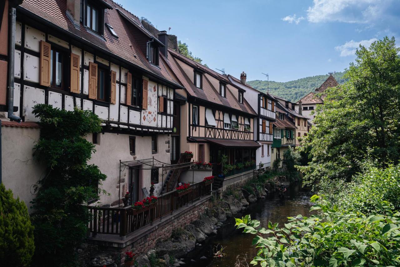 Gite Au Coeur Du Vieux Kaysersberg - Parking Prive & Wifi Buitenkant foto