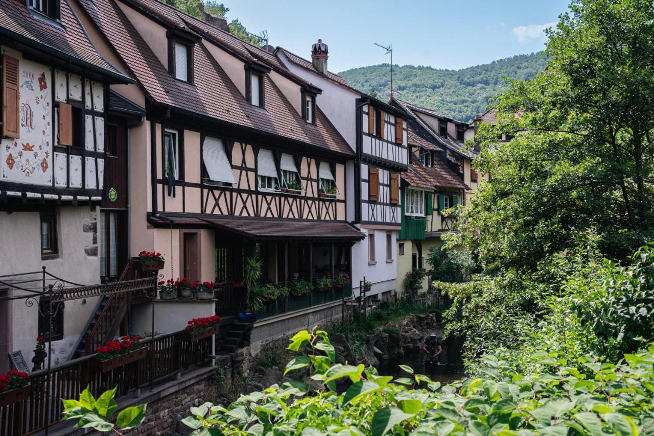 Gite Au Coeur Du Vieux Kaysersberg - Parking Prive & Wifi Buitenkant foto